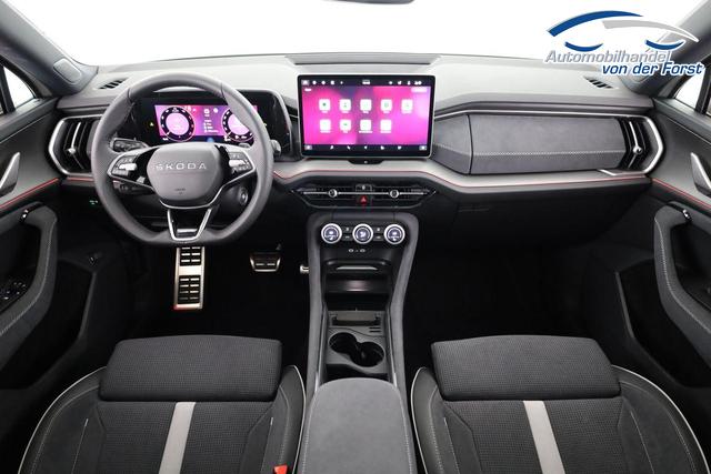 Skoda Kodiaq 2.0 TDI 142 kW 4x4 Sportline Kodiaq 2.0 TDI DSG 4x4 Sportline, Pano, AHK, Navi, Matrix, el. Klappe, Side, Winter, 19-Zoll, 4 J.-Garantie 