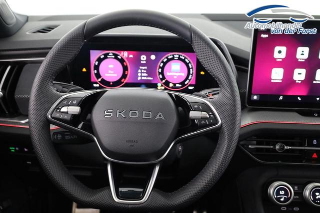 Skoda Kodiaq 2.0 TDI 142 kW 4x4 Sportline Kodiaq 2.0 TDI DSG 4x4 Sportline, Pano, AHK, Navi, Matrix, el. Klappe, Side, Winter, 19-Zoll, 4 J.-Garantie 
