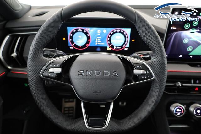 Skoda Kodiaq 1.5 TSI mHEV 110 kW Sportline 1.5 TSI DSG Sportline, AHK, Navi, Matrix, el. Klappe, Side, 19-Zoll 