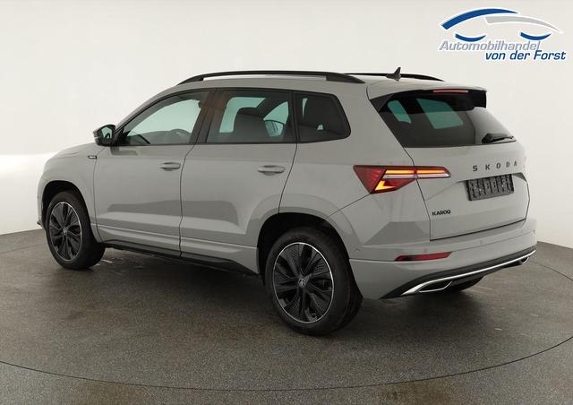 Skoda Karoq Sportline 1.5 TSI DSG Sportline, Pano, AHK, Navi, CANTON, Matrix, AreaView, Side, el. Klappe, FS-beheizbar, 5 J.-Garantie 