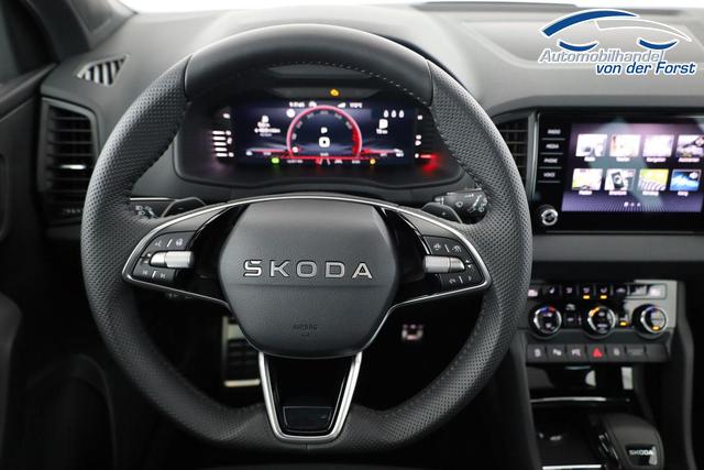 Skoda Karoq Sportline 1.5 TSI DSG Sportline, Pano, AHK, Navi, CANTON, Matrix, AreaView, Side, el. Klappe, FS-beheizbar, 5 J.-Garantie 