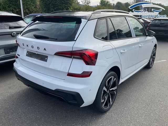 Skoda Kamiq Monte Carlo 1.5 TSI Monte Carlo, Pano, AHK, Matrix, Navi, el. Klappe, 18-Zoll, 5 J.-Garantie 