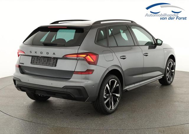 Skoda Kamiq Monte Carlo 1.5 TSI Monte Carlo, Pano, AHK, Matrix, Navi, el. Klappe, 18-Zoll, 5 J.-Garantie 