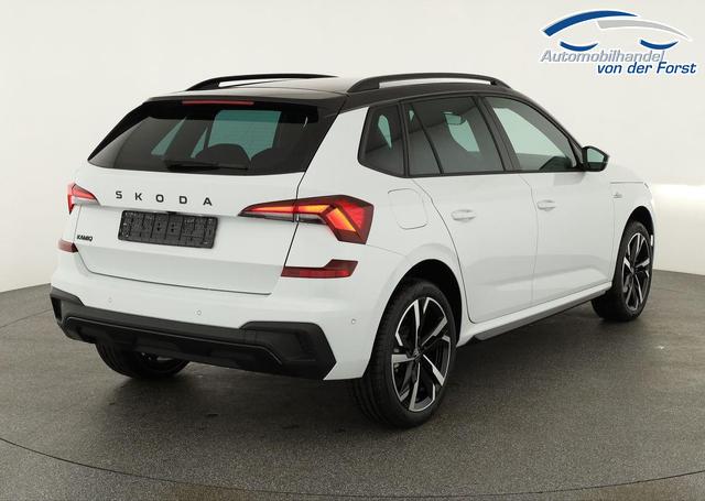 Skoda Kamiq Monte Carlo 1.5 TSI Monte Carlo, Pano, AHK, Matrix, Navi, el. Klappe, 18-Zoll, 5 J.-Garantie 