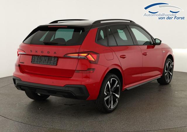 Skoda Kamiq Monte Carlo 1.5 TSI DSG Monte Carlo, Pano, AHK, Matrix, Navi, Side, 18-Zoll, 5 J.-Garantie 