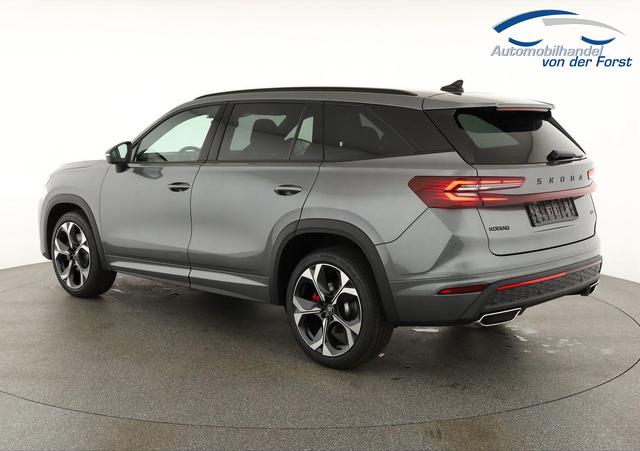 Skoda Kodiaq 2.0 TSI 195 kW 4x4 RS 2.0 TSI DSG 4x4 RS, AHK, Navi, Matrix, Canton, Side, FS-beheizbar, el. Klappe, Kamera, 20-Zoll, 5 J.-Garantie 