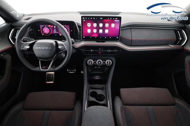 Skoda Kodiaq 2.0 TSI 195 kW 4x4 RS 2.0 TSI DSG 4x4 RS, AHK, Navi, Matrix, Canton, Side, FS-beheizbar, el. Klappe, Kamera, 20-Zoll, 5 J.-Garantie 