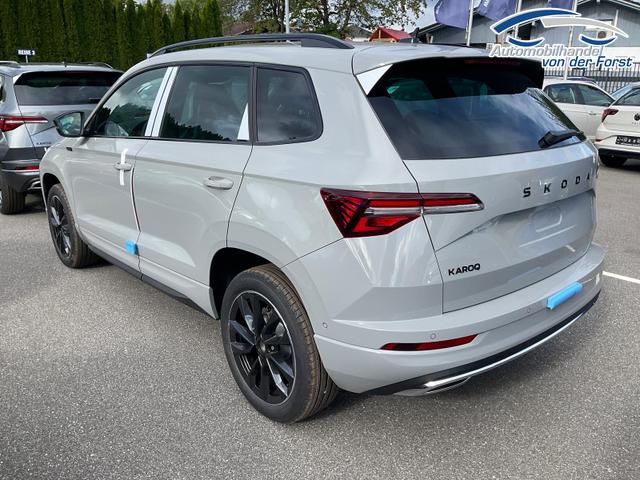 Skoda Karoq Sportline 1.5 TSI DSG Sportline, AHK, Navi, CANTON, Matrix, AreaView, Side, Kamera, el. Klappe, FS-beheizbar, 5 J.-Garantie 