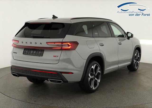 Skoda Kodiaq 2.0 TSI 195 kW 4x4 RS 2.0 TSI DSG 4x4 RS, AHK, Navi, Matrix, Canton, Side, FS-beheizbar, el. Klappe, Kamera, 20-Zoll, 5 J.-Garantie 