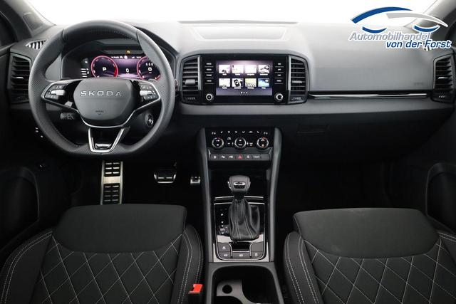 Skoda Karoq Sportline 1.5 TSI DSG Sportline, Navi, CANTON, Matrix, AreaView, Side, el. Klappe, FS-beheizbar, 5 J.-Garantie 