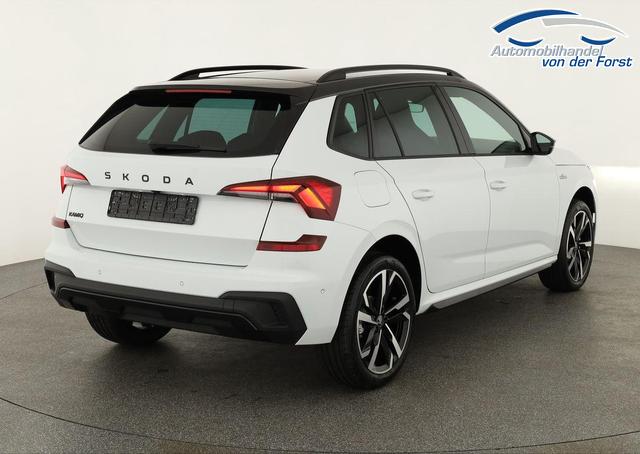 Skoda Kamiq Monte Carlo 1.5 TSI DSG Monte Carlo, Pano, AHK, Matrix, Navi, Side, 18-Zoll, 5 J.-Garantie 