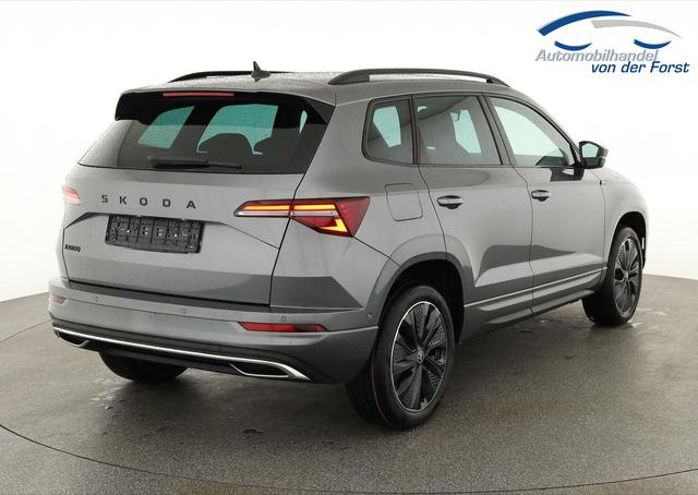 Skoda Karoq Sportline 1.5 TSI DSG Sportline, AHK, Navi, CANTON, Matrix, AreaView, Side, Kamera, el. Klappe, FS-beheizbar, 5 J.-Garantie 