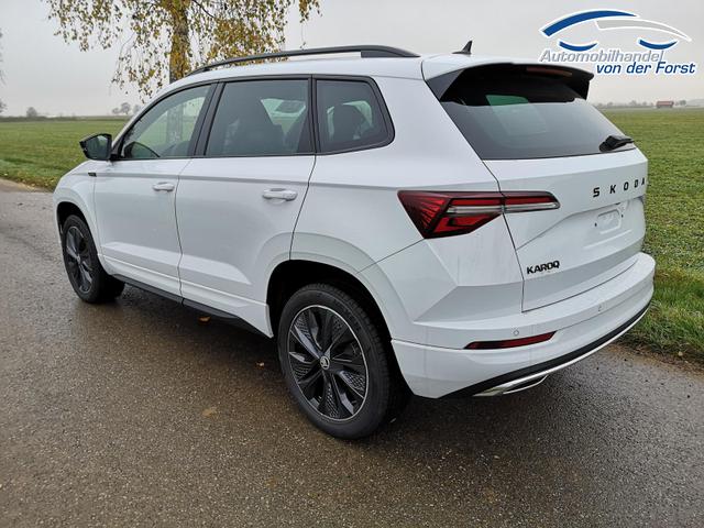 Skoda Karoq Sportline Karoq 1.5TSI DSG Sportline AHK Matrix ACC Navi Sound Totwinkel 
