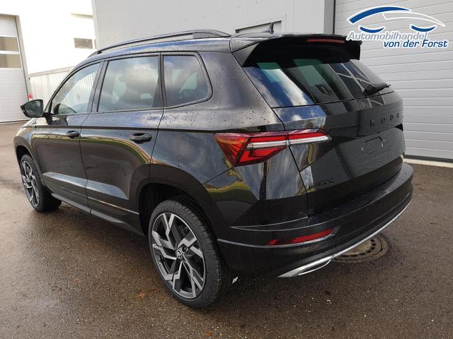 Skoda Karoq Sportline Karoq 2.0TDI Sportline DSG 4x4 AHK Matrix Pano Sound Leder 19 Zoll 