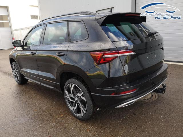 Skoda Karoq Sportline Karoq 2.0TDI Sportline DSG 4x4 AHK Matrix Pano Sound Leder 19 Zoll 