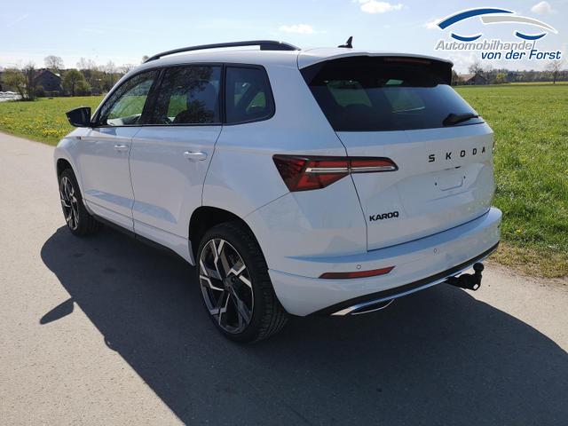Skoda Karoq Sportline Karoq 2.0TDI Sportline DSG 4x4 AHK Matrix Pano Sound Leder 19 Zoll 