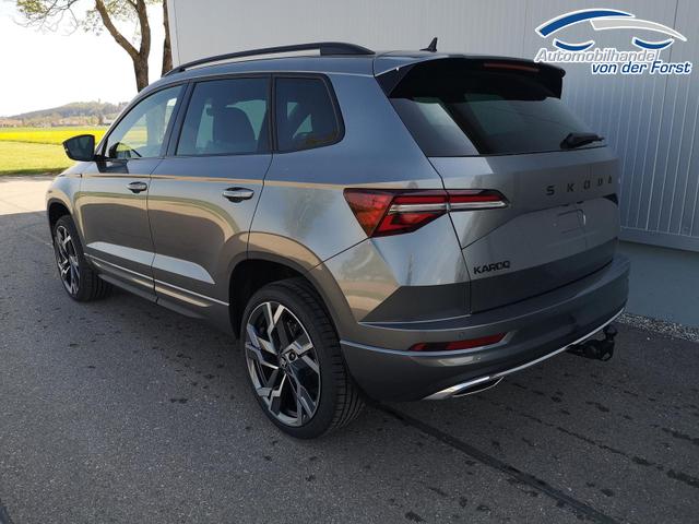 Skoda Karoq Sportline Karoq 2.0TDI Sportline DSG 4x4 AHK Matrix Pano Sound Leder 19 Zoll 