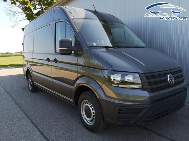 Volkswagen Crafter Kastenwagen Kasten 35 mittellang Hochdach FWD Crafter 2.0 TDI 35 L3H3 Hochdach LED 2 Schiebet&uuml;ren AHK Kamera 270 Grad App PDC GRA 