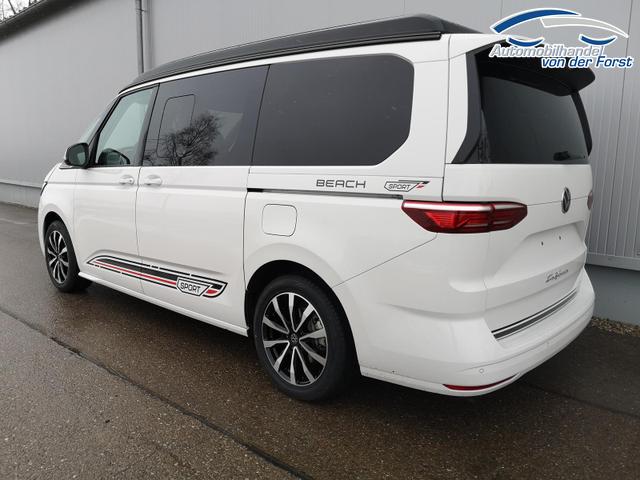 Volkswagen T7 California California Beach Camper T7 2.0TSI DSG California Beach Camper Sport Edition 8 Fach GV5 First 