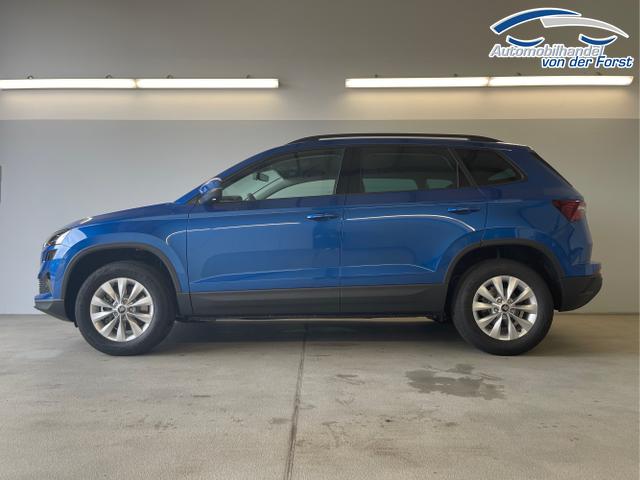 Skoda / Karoq / Blau / / / 150PS DSG AHK+Kessy