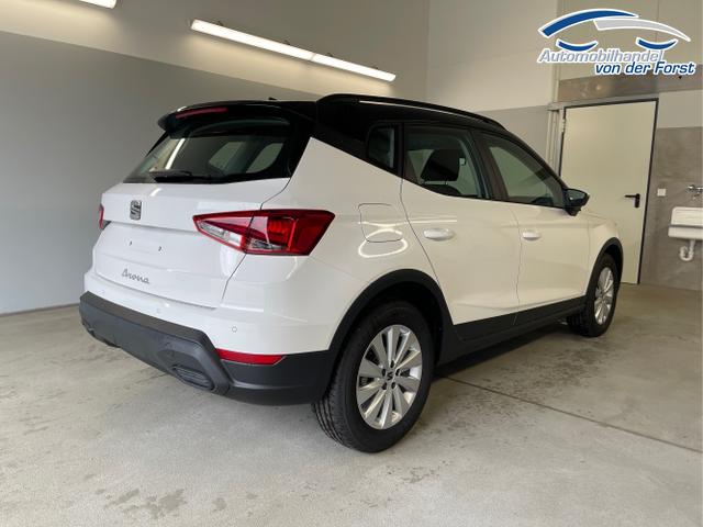 Seat / Arona / Weiß / / / 115PS AHK+Sitzheiz+Climatronic
