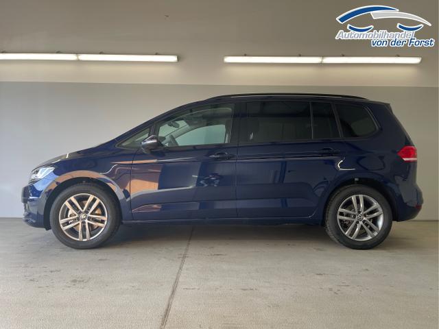 Volkswagen / Touran / Blau / / / 1.5 TSI DSG 7Sitz+AHK+IQ.Light+Kamera+Navi+eHeck+Keyless+Sitzheiz