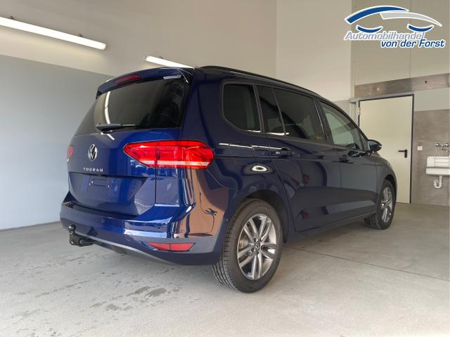 Volkswagen / Touran / Blau / / / 1.5 TSI DSG 7Sitz+AHK+IQ.Light+Kamera+Navi+eHeck+Keyless+Sitzheiz