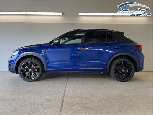 Volkswagen / T-Roc / Blau / / / 190PS 4M DSG Pano+AHK+Black+IQ.Light+IQ.Drive+eHeck+Kamera+Alu19