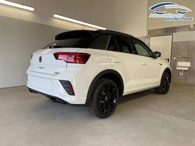 Volkswagen / T-Roc / Weiß / / / 190PS 4M DSG Pano+AHK+Black+IQ.Light+IQ.Drive+eHeck+Kamera+Alu19