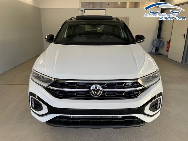 Volkswagen / T-Roc / Weiß / / / 190PS 4M DSG Pano+AHK+Black+IQ.Light+IQ.Drive+eHeck+Kamera+Alu19