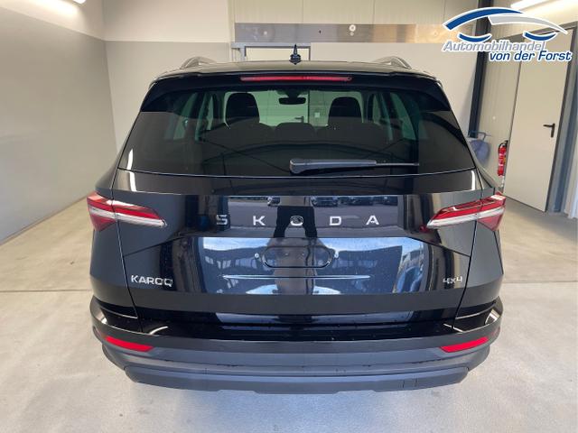 Skoda / Karoq / Schwarz / / / 150PS TDI DSG 4x4 AHK+Navi+ACC+Kamera+Sitzheiz+eHeck+GV5