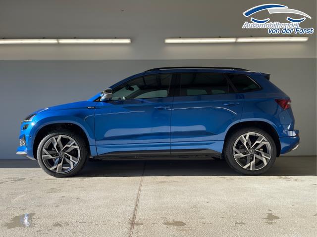 Skoda / Karoq / Blau / / / TSI 4x4 360&deg;+19 Zoll+Navi+AHK