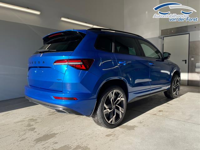 Skoda / Karoq / Blau / / / TSI 4x4 360&deg;+19 Zoll+Navi+AHK