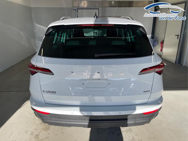 Skoda / Karoq / Wei&szlig; / / / 150PS TDI DSG 4x4 AHK+Navi+ACC+Kamera+Sitzheiz+eHeck+GV5