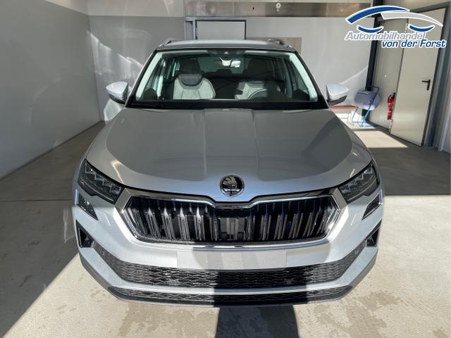 Skoda / Karoq / Silber / / / 150PS TDI DSG 4x4 AHK+Navi+ACC+Kamera+Sitzheiz+eHeck+GV5