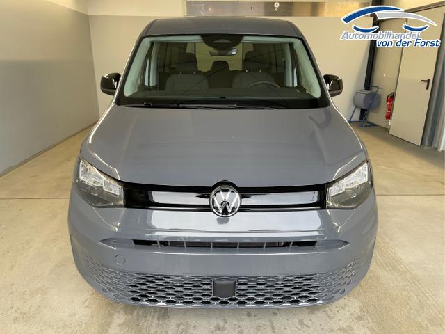 Volkswagen / Caddy / Grau / / / 115PS AHK+Climatronic+App-Connect+Winter+GVL+PDC+Side u. Lane Assist