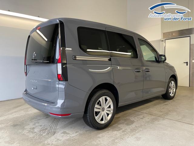 Volkswagen / Caddy / Grau / / / 115PS AHK+Climatronic+App-Connect+Winter+GVL+PDC+Side u. Lane Assist