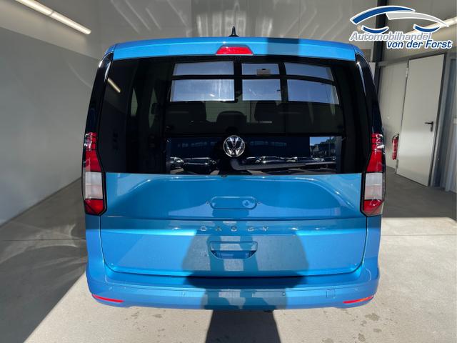 Volkswagen / Caddy / Blau / / / 115PS DSG AHK+Kamera+ACC+Parklenk+SHZ+Side Assist+App-Connect