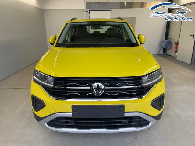 Volkswagen / T-Cross / Gelb / / / 95PS PDC vo+hi+Sitzheizung+App+Side+Travel+Stau+ACC+Klima