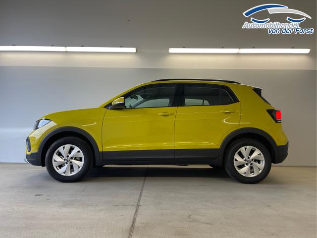 Volkswagen / T-Cross / Gelb / / / 95PS PDC vo+hi+Sitzheizung+App+Side+Travel+Stau+ACC+Klima