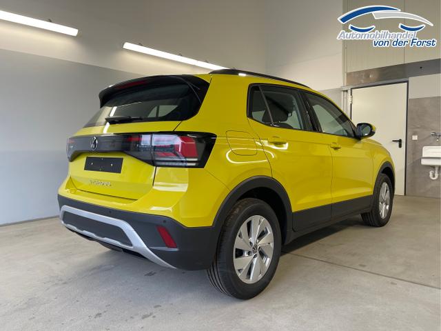 Volkswagen / T-Cross / Gelb / / / 95PS PDC vo+hi+Sitzheizung+App+Side+Travel+Stau+ACC+Klima