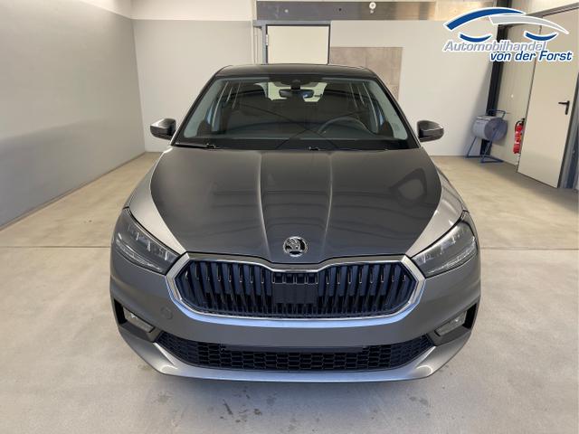 Skoda / Fabia / Grau / / / Drive 115PS GV5+Sitzheiz+AppConnect+LED+Armlehne+Touch+PDC+Nebel