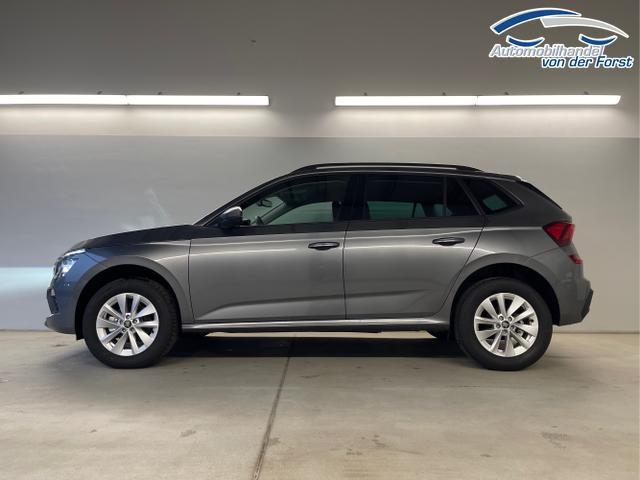 Skoda / KAMIQ / Grau / / / 115PS DSG Matrix+AHK+Kamera+PDC vor+hi+Kessy+Sitzheizung+GVL