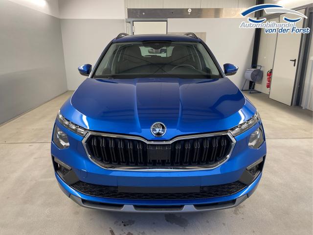 Skoda / KAMIQ / Blau / / / 115PS DSG Matrix+AHK+Kamera+PDC vor+hi+Kessy+Sitzheizung+GVL
