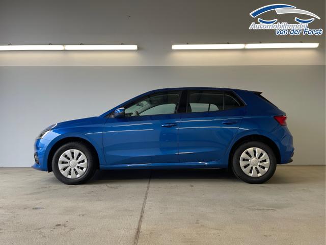 Skoda / Fabia / Blau / / / 95PS Sitzheizung+Lenkradheizung+App-Connect+GRA+GVL+ParkPilot