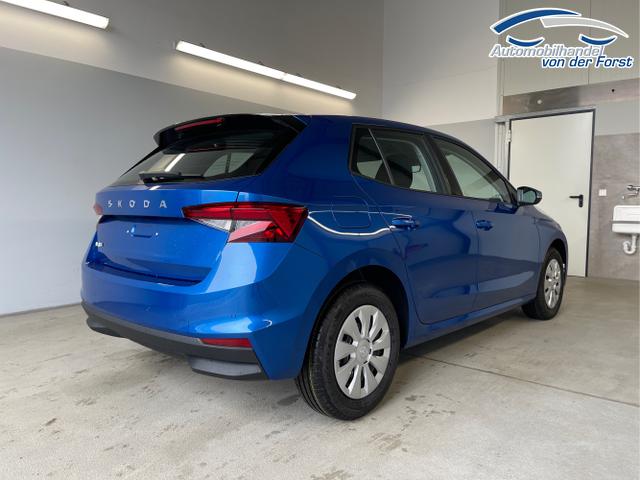 Skoda / Fabia / Blau / / / 95PS Sitzheizung+Lenkradheizung+App-Connect+GRA+GVL+ParkPilot