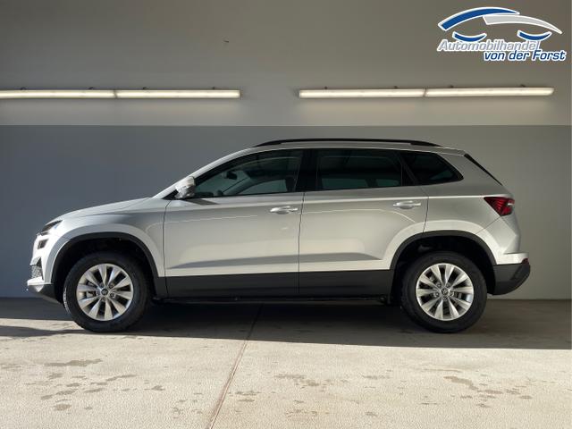 Skoda / Karoq / Silber / / / 150PS DSG AHK+Kamera+ACC+Kessy+Kamera+ParkPilot vo+hi+App