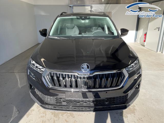 Skoda / Karoq / Schwarz / / / 150PS DSG AHK+Kamera+ACC+Kessy+Kamera+ParkPilot vo+hi+App
