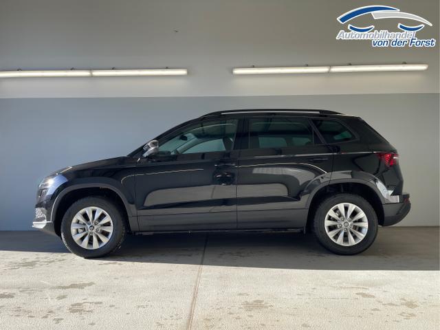 Skoda / Karoq / Schwarz / / / 150PS DSG AHK+Kamera+ACC+Kessy+Kamera+ParkPilot vo+hi+App