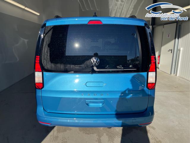 Volkswagen / Caddy / Blau / / / 115PS DSG AHK+7 Sitze+Assistenzpaket